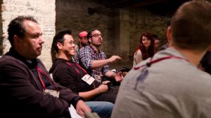 Photo of a small group session